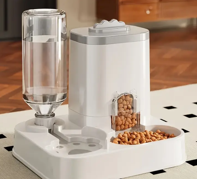 Dispensador Automático de Comida y Agua Para Tu Mascota